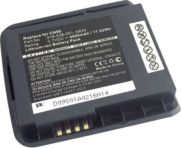 Beltrona Barcodescanner-Akku 3.7 V 4600 mAh Passend für Marke Intermec