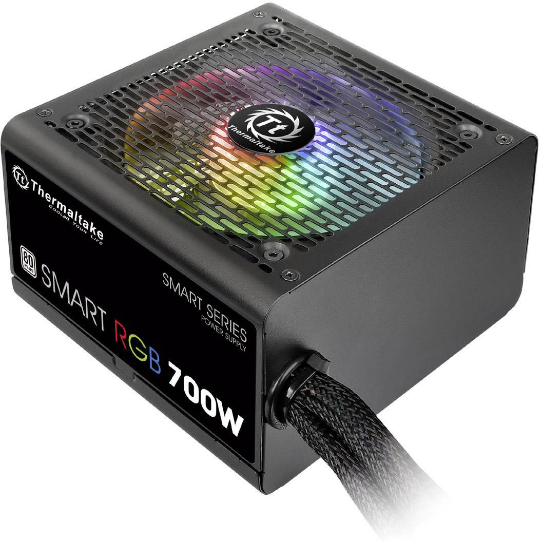 Thermaltake Smart RGB PC Netzteil 700 W ATX 80PLUS®-1