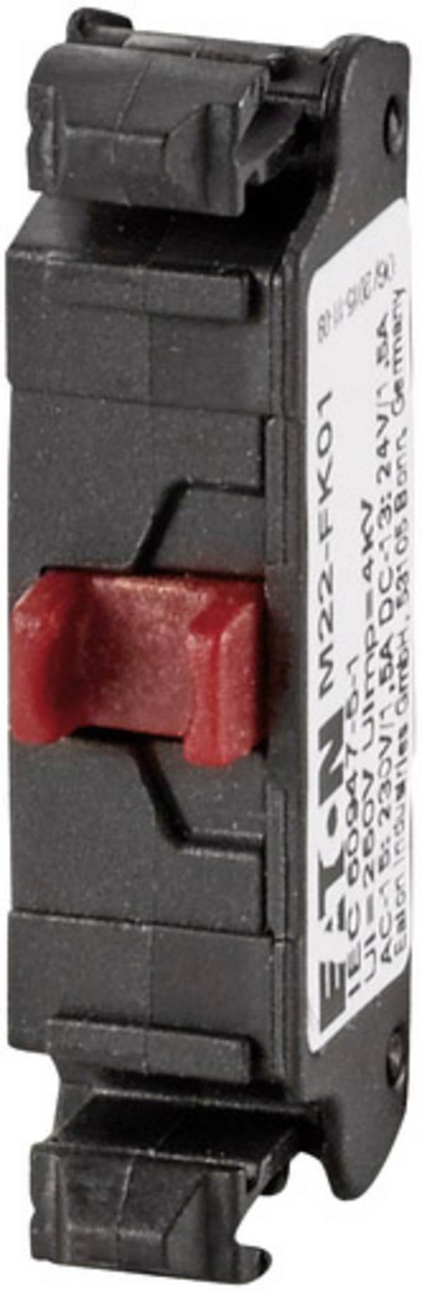 Eaton M22-FK01 Kontaktelement  1 Öffner  tastend 230 V/AC, 24 V/DC 1 St.