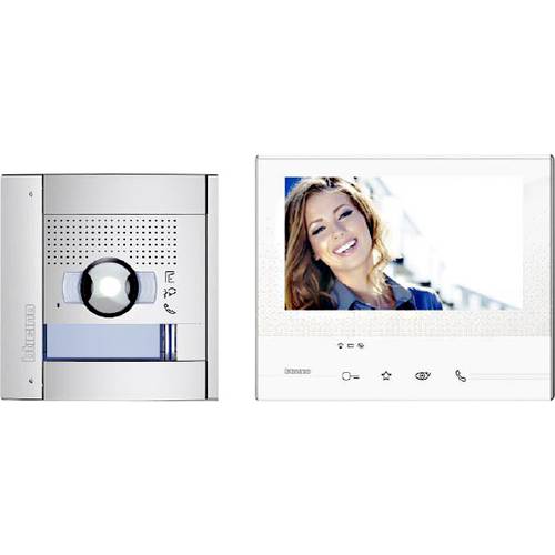 Thumbnail - Legrand 365.011 Video-Türsprechanlage 2-Draht, WLAN 2-Drahtübertrager, Netzteil, Komplett-Set 1 Familienhaus Weiß