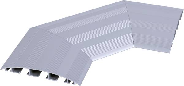 Bachmann 2707354 Fußbodenkanal (B x H x T) 146 x 17 x 425 mm 1 St. Aluminium (eloxiert)