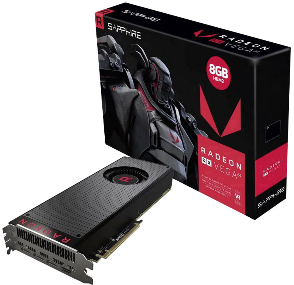 Sapphire Grafikkarte AMD Radeon RX Vega 64 8 GB HBM2RAM PCIe x16 HDMI™, DisplayPort kaufen