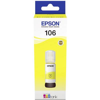 Epson C13T00R440 106 EcoTank Nachfülltinte Passend für Geräte des Herstellers: Epson Gelb  70 ml