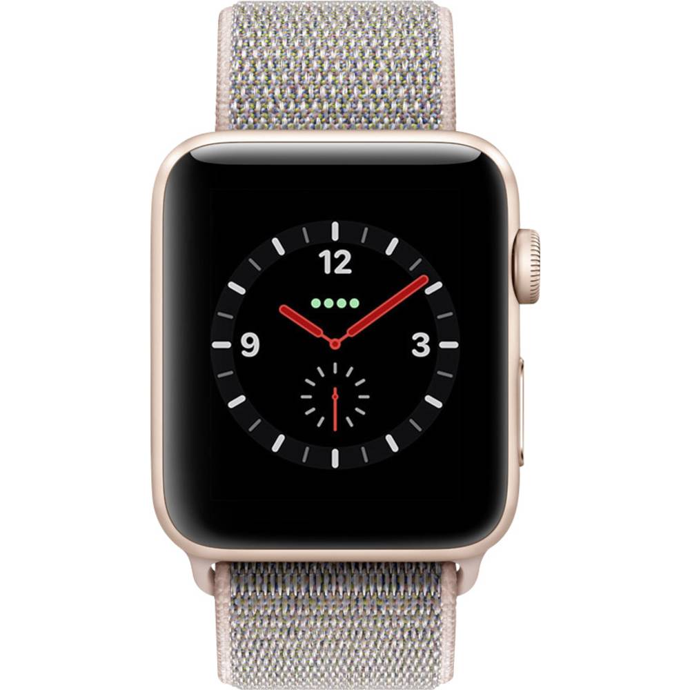Apple Watch Series 3 Cellular 42 mm Aluminium Gold from Conrad.com