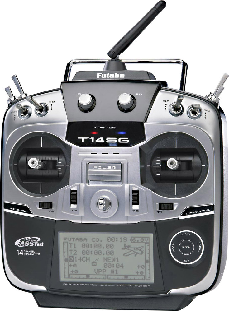 Futaba T14SG HandFernsteuerung 2,4 GHz Anzahl Kanäle 14 inkl