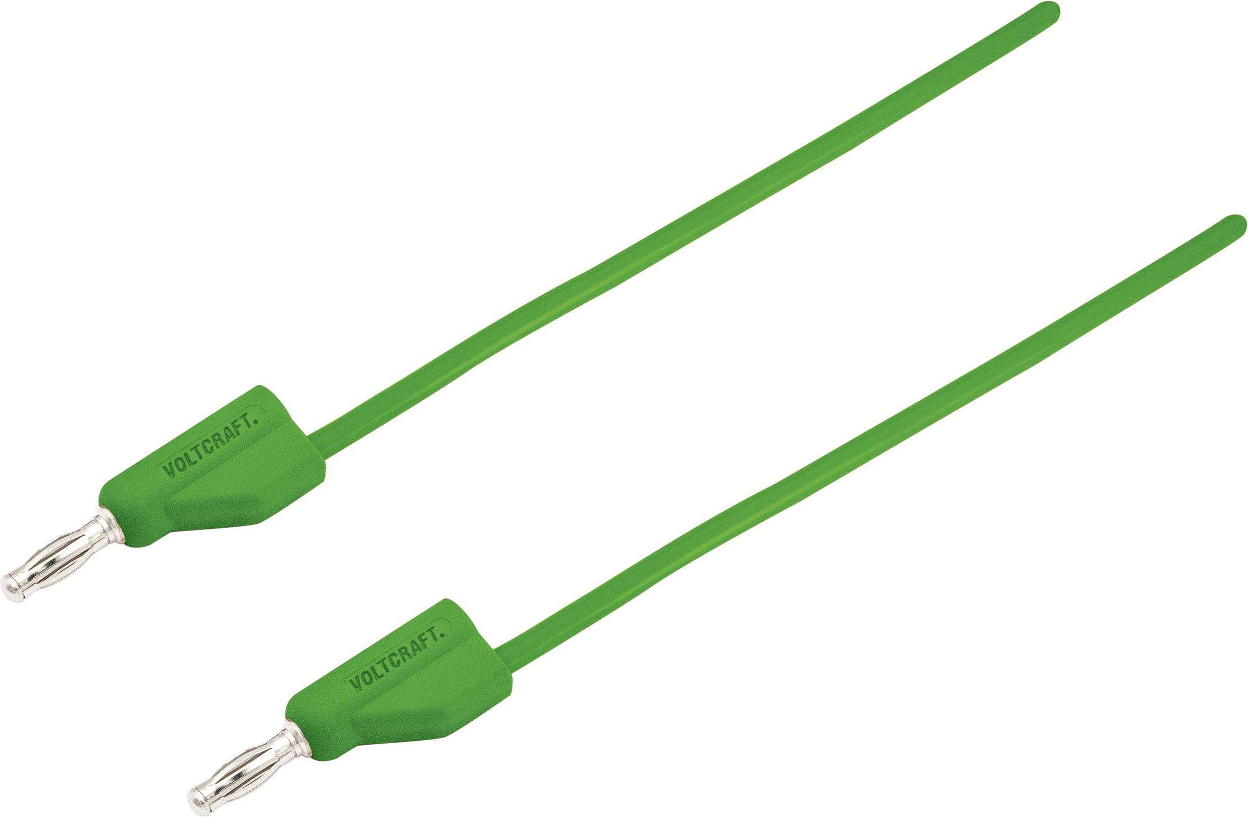 Zwei grüne Prüfspitzen mit Voltkraft-Logo, geeignet für elektrische Messungen.
