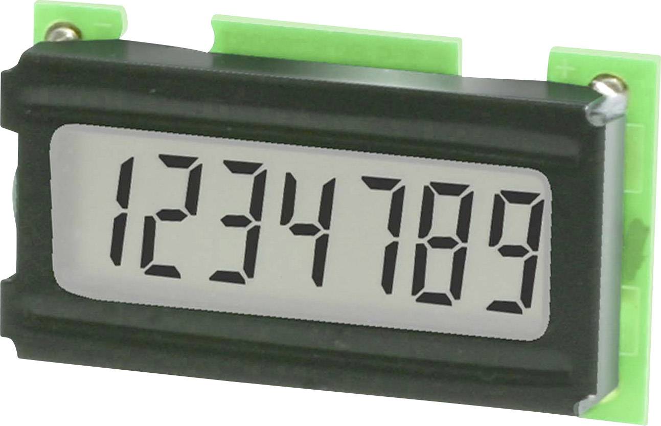 KÜBLER 6.190.012.G00 Kübler 190 Impulszähler LCD-Modul, Addierend, 7 stellig (DC)