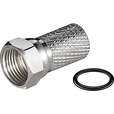 Goobay 81018 F-Stecker Kabel-Durchmesser: 7 mm 1 St.-0