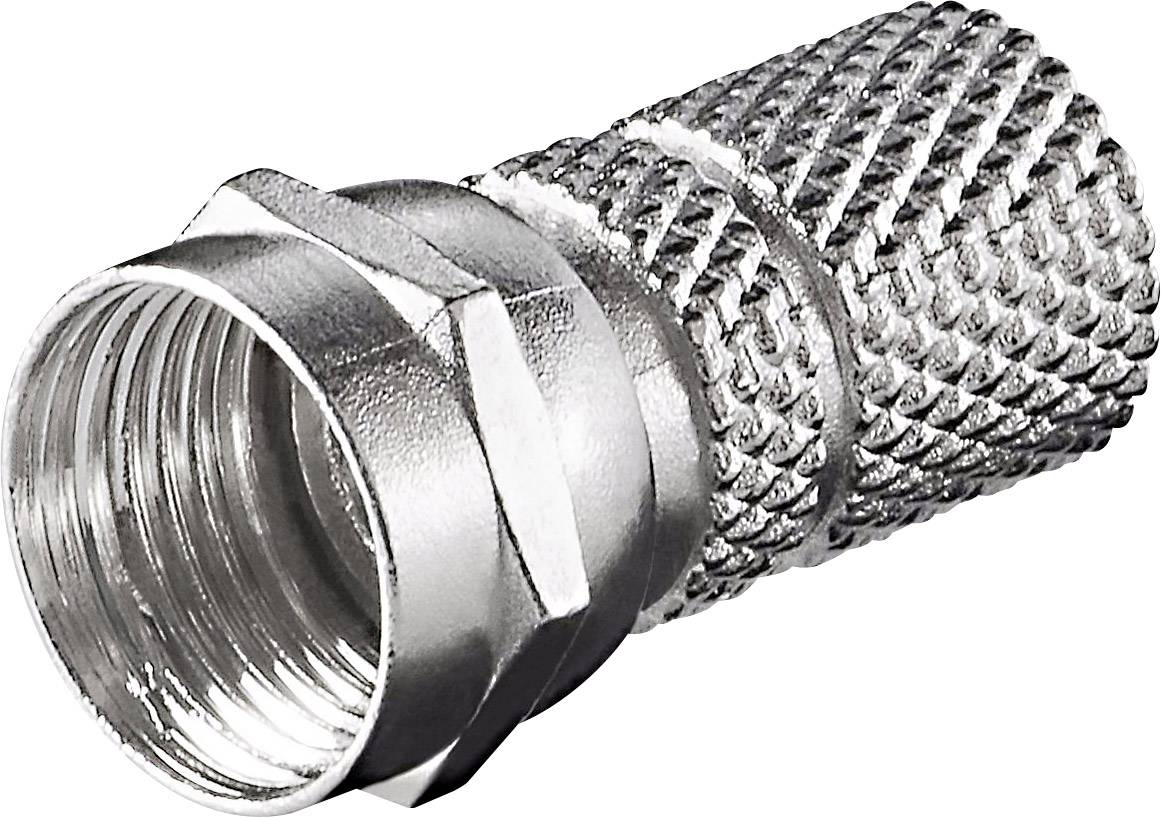 F-Stecker für Koaxkabel mit 7mm Ø-0