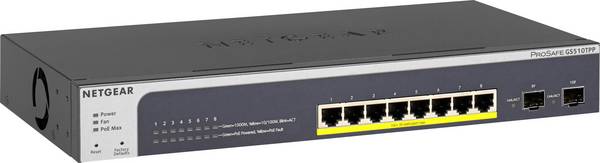 NETGEAR GS510TPP-100EUS GS510TPP-100EUS Netzwerk Switch 8 Port  PoE-Funktion