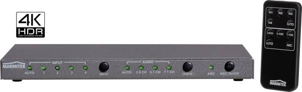 Marmitek Connect 621 UHD 2.0 - Video/Audio-Schalter