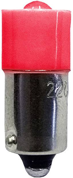 24 V//AC 53120511 Barthelme LED-Lampe BA9S Rot 24 V//DC