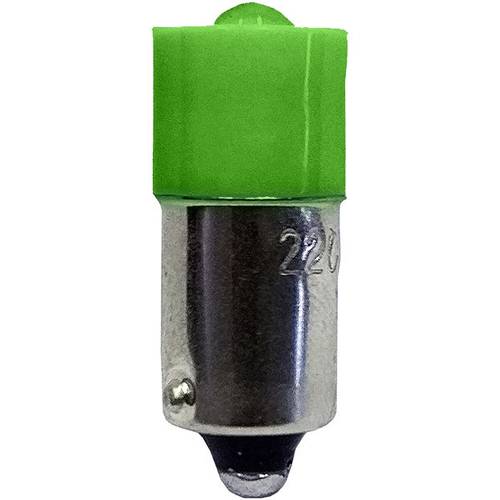 Barthelme 53120613 LED-Signalleuchte Grün BA9s 230 V/AC