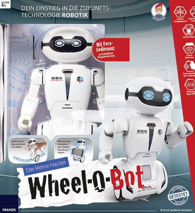 Franzis Verlag Wheel O Bot Spielzeug Roboter kaufen Jamara Robot Spaceman mini Spielzeug Roboter kaufen