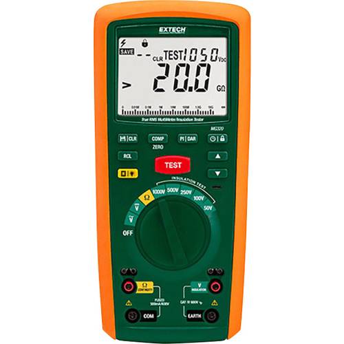 Extech MG320 Isolationsmessgerät 50 V, 100 V, 250 V, 500 V, 1000 V 20 GΩ
