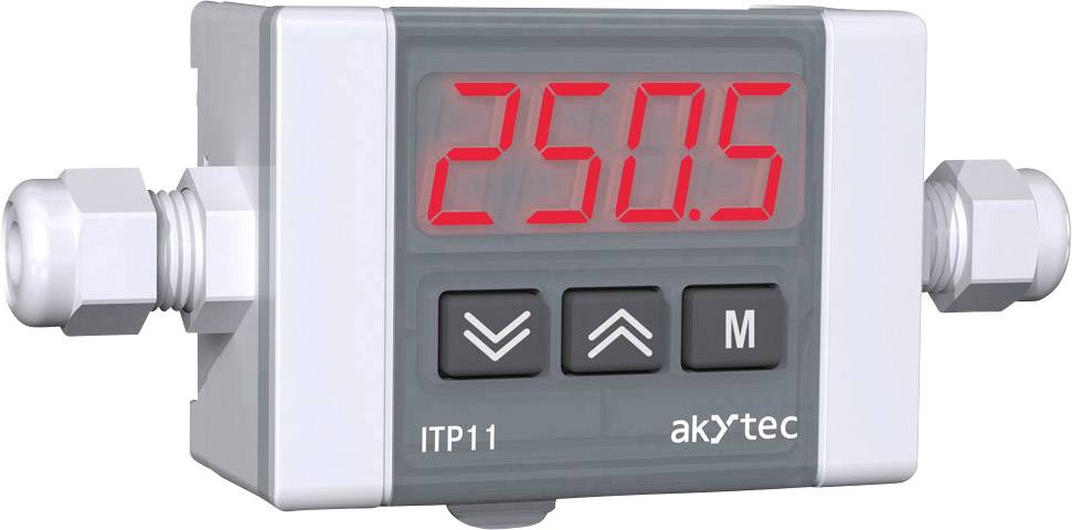 akYtec ITP11-R-W Prozessanzeige 4-20 mA Rot 