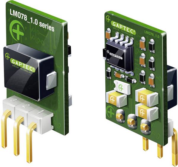 Gaptec 10070378 DC/DC-Wandler, Print 24 V/DC 12 V/DC 1 A 12 W Anzahl Ausgänge: 1 x Inhalt 1 St.