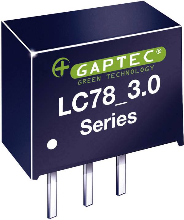 Gaptec 10020074 DC/DC-Wandler, Print 12 V/DC 5 V/DC 3 A 15 W Anzahl Ausgänge: 1 x Inhalt 1 St.