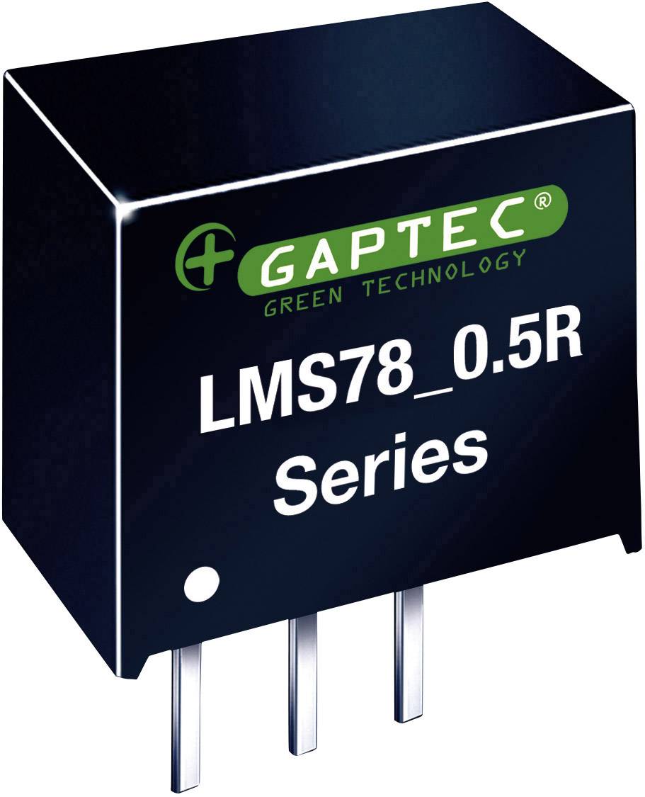 GAPTEC LMS78_03-0.5R DC/DC-Wandler, Print 24 V/DC 3.3 V/DC 500 mA 1.65 W Anzahl Ausgänge: 1 x