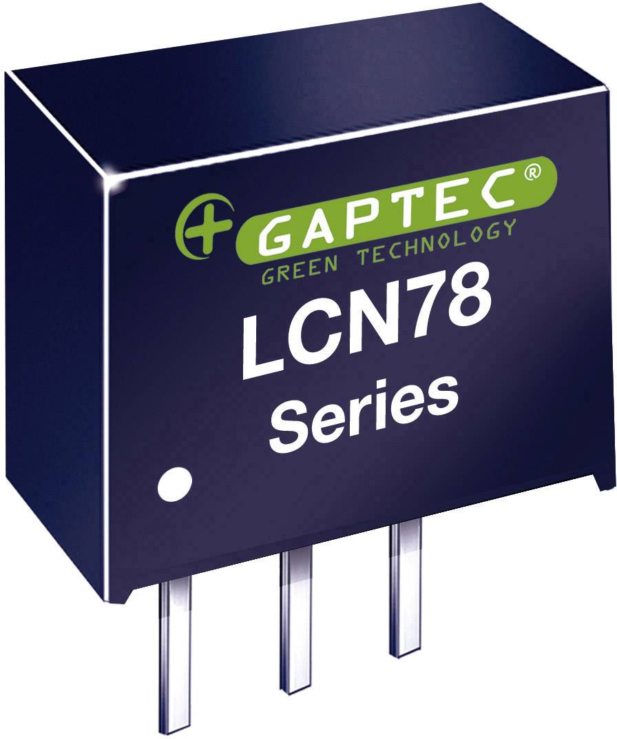 GAPTEC LCN78_05-0.5 DC/DC-Wandler, Print 24 V/DC 5 V/DC 500 mA 2.5 W Anzahl Ausgänge: 1 x