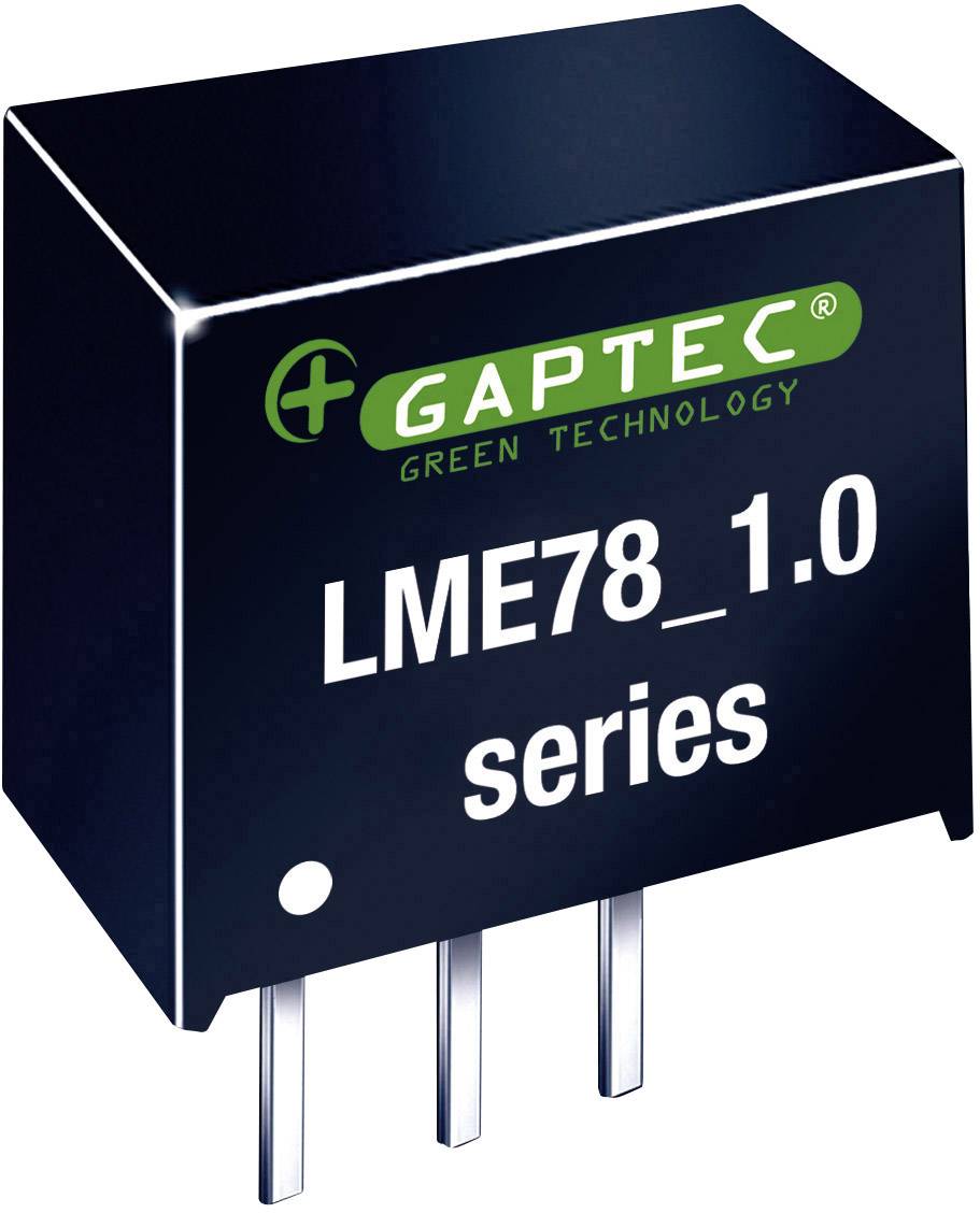 GAPTEC LME78_03-1.0 DC/DC-Wandler, Print 24 V/DC 3.3 V/DC 1000 mA 3.3 W Anzahl Ausgänge: 1 x
