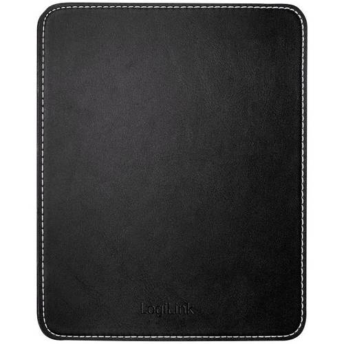 LogiLink ID0150 Mauspad Lederoptik Schwarz