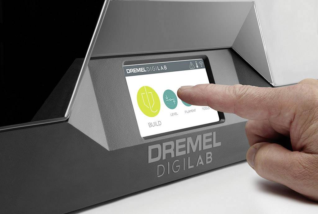 Dremel DigiLab 3D45 - 3D-Drucker - FDM - max. Baugröße 254 x 152 x 170 mm - Schicht: 50 µm - USB, LAN, Wi-Fi-5