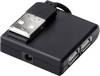 Digitus DA-70217 USB-Hub 4 Port USB-A USB 2.0 480 MBit/s Schwarz DA-70217