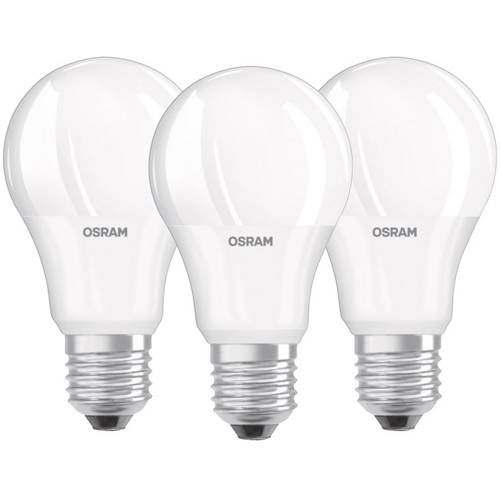 Thumbnail - OSRAM HOMELIGHTING 4058075819436 LED EEK F (A - G) E27 Glühlampenform 10 W = 75 W Warmweiß (Ø x L) 60 mm x 110 mm 3 St.
