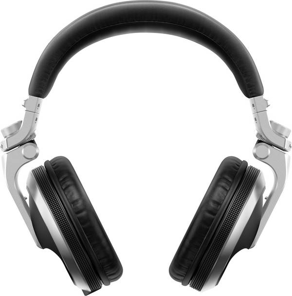 Pioneer DJ HDJ-X5-S  Over Ear Kopfhörer kabelgebunden  Silber  Faltbar DJ