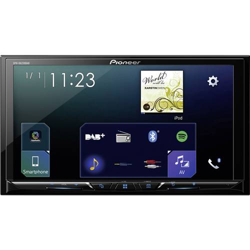 Pioneer SPH-DA230DAB Doppel-DIN Moniceiver AppRadio, DAB+ Tuner, Anschluss für Rückfahrkamera, Bluetooth®-Freisprecheinr...