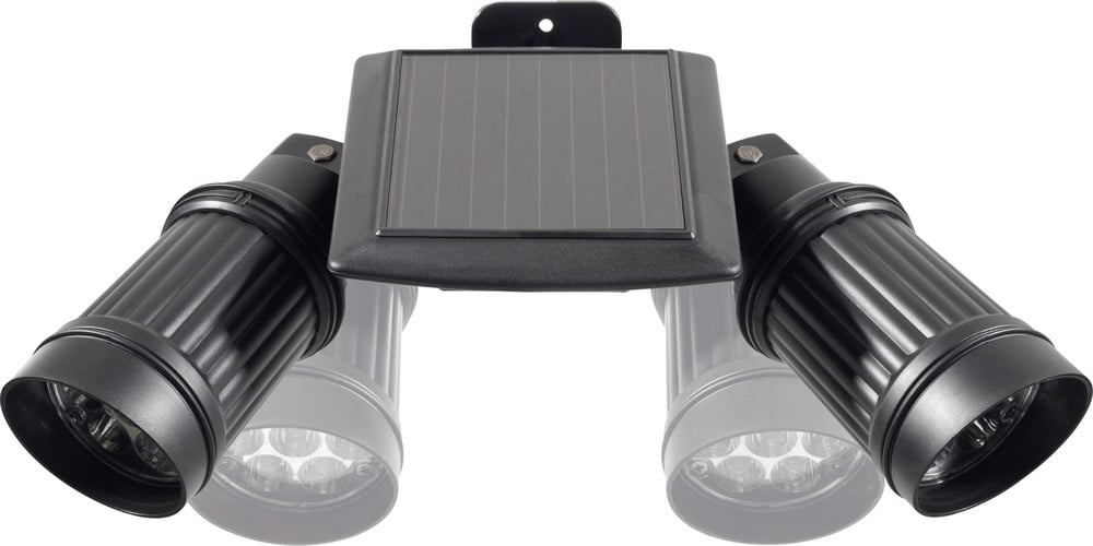easymaxx Security SolarAußenstrahler mit Bewegungsmelder 08434 Schwarz