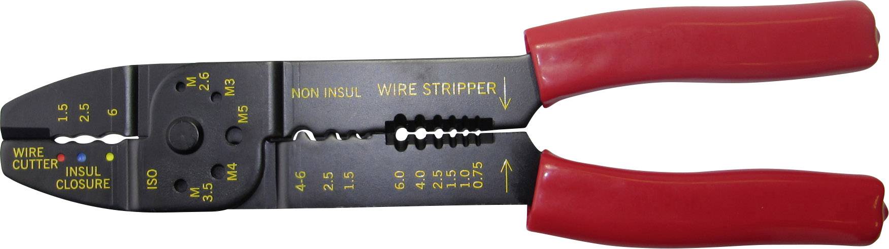 WKK 6099 Crimpzange Isolierte Kabelschuhe 0.50 bis 6 mm²