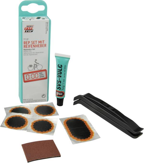 TipTop Rema 60663  Reifen-Pannen Set  Freizeit (B x H x T) 4 x 14 x 2.5 cm    1 St.