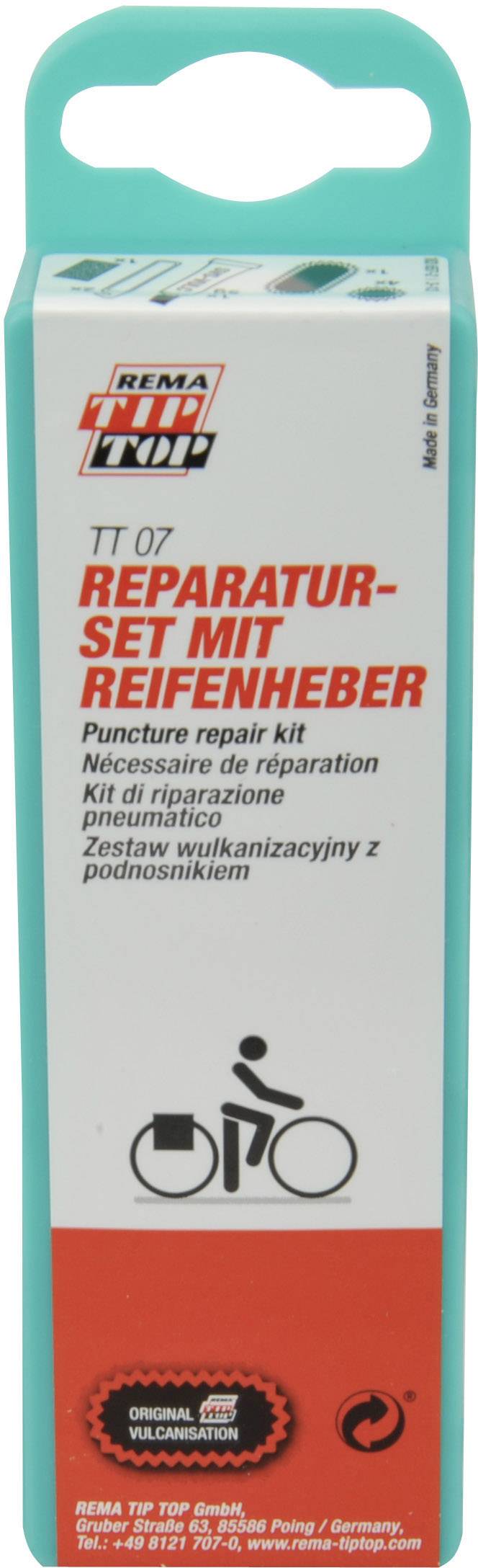 TipTop Rema 60663 Reifen-Pannen Set Freizeit (B x H x T) 4 x 14 x 2.5 cm 1 St.-2
