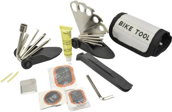 FISCHER FAHRRAD 85516  Reifen-Pannen Set  Freizeit (B x H x T) 18.5 x 23.5 x 6 cm    1 St.