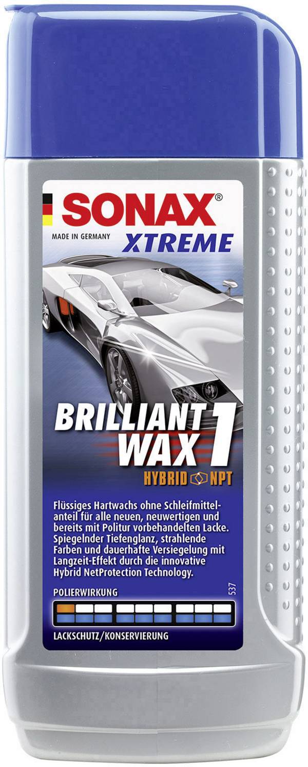 Sonax Xtreme Brilliant Wax 1 Hybrid NPT 201200 Autowachs 500 ml