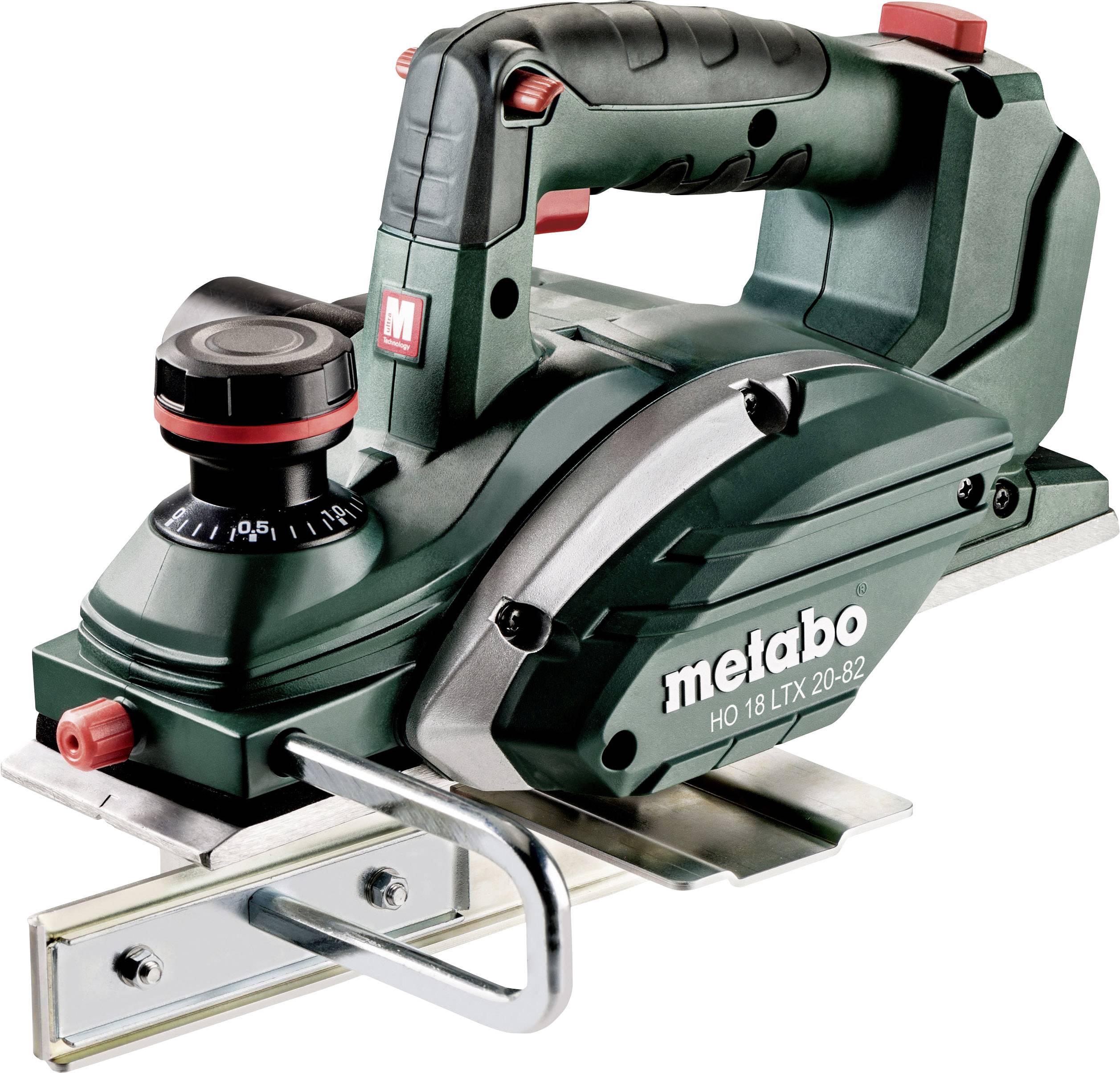 METABO Akku-Hobel inkl. Koffer Hobel-Breite: 82 mm 18 V Metabo HO 18 LTX 20-82