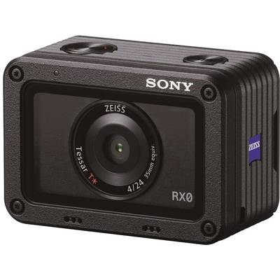Sony RX0 Digitalkamera 15.3 Megapixel  Schwarz  WiFi, Stoßfest, Staubgeschützt, Spritzwassergeschützt, Bluetooth