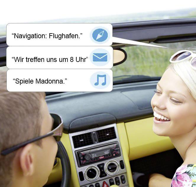 Sony DSX-A410BT Autoradio Bluetooth®-Freisprecheinrichtung-5