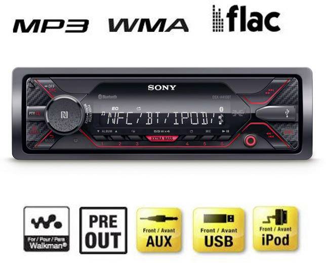 Sony DSX-A410BT Autoradio Bluetooth®-Freisprecheinrichtung-9