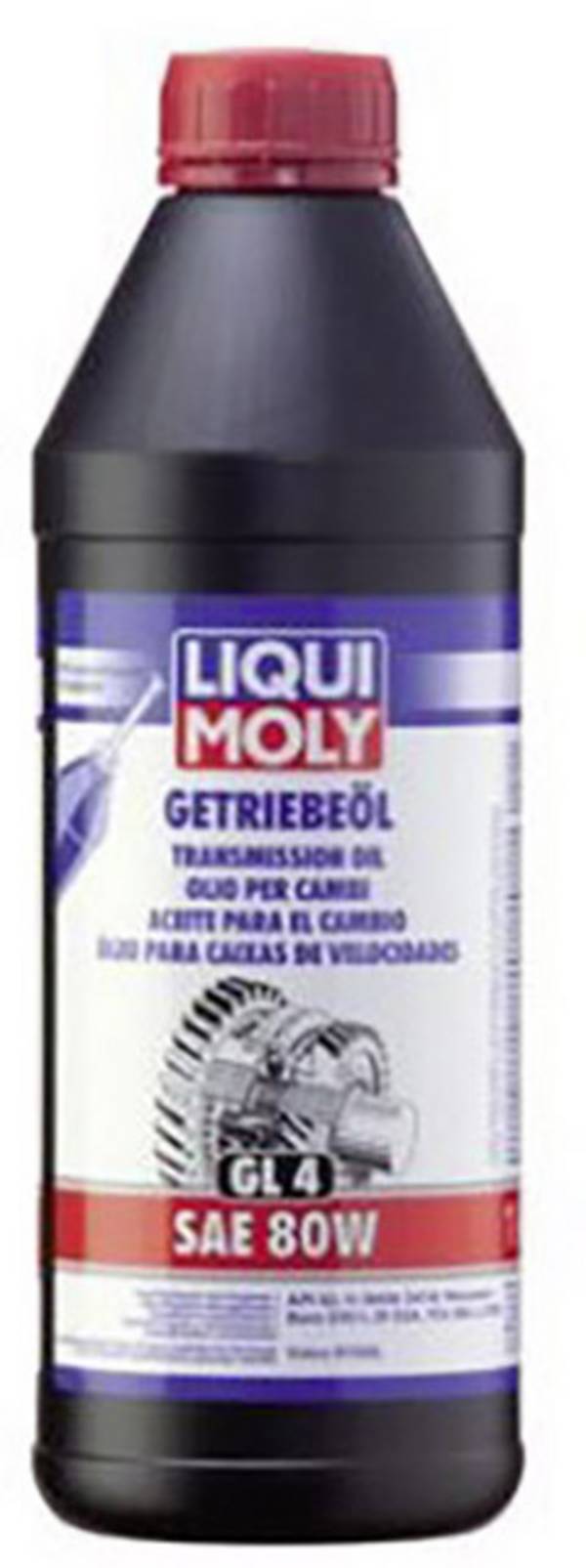 Liqui Moly GL 4 SAE 80W 1020 Getriebeöl 1 l