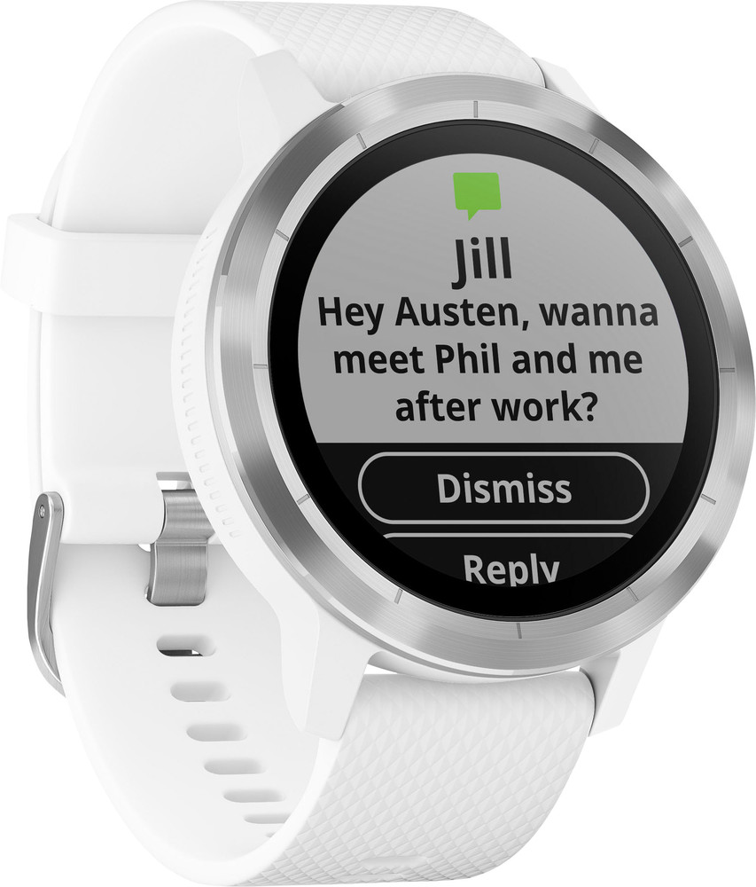garmin vívoactive 3 white