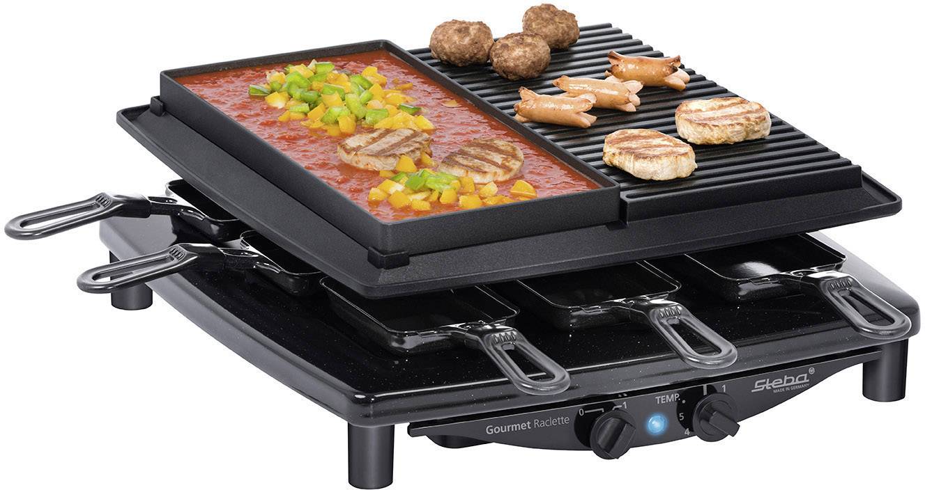 Steba RC 4 plus deluxe - Raclette/Grill/Heißer Stein-8