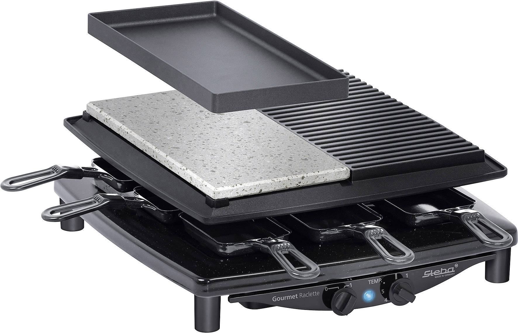 Steba RC 4 plus deluxe - Raclette/Grill/Heißer Stein-1