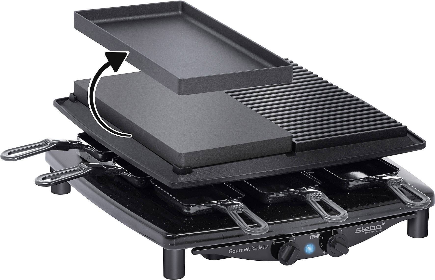 Steba RC 4 plus deluxe - Raclette/Grill/Heißer Stein-2