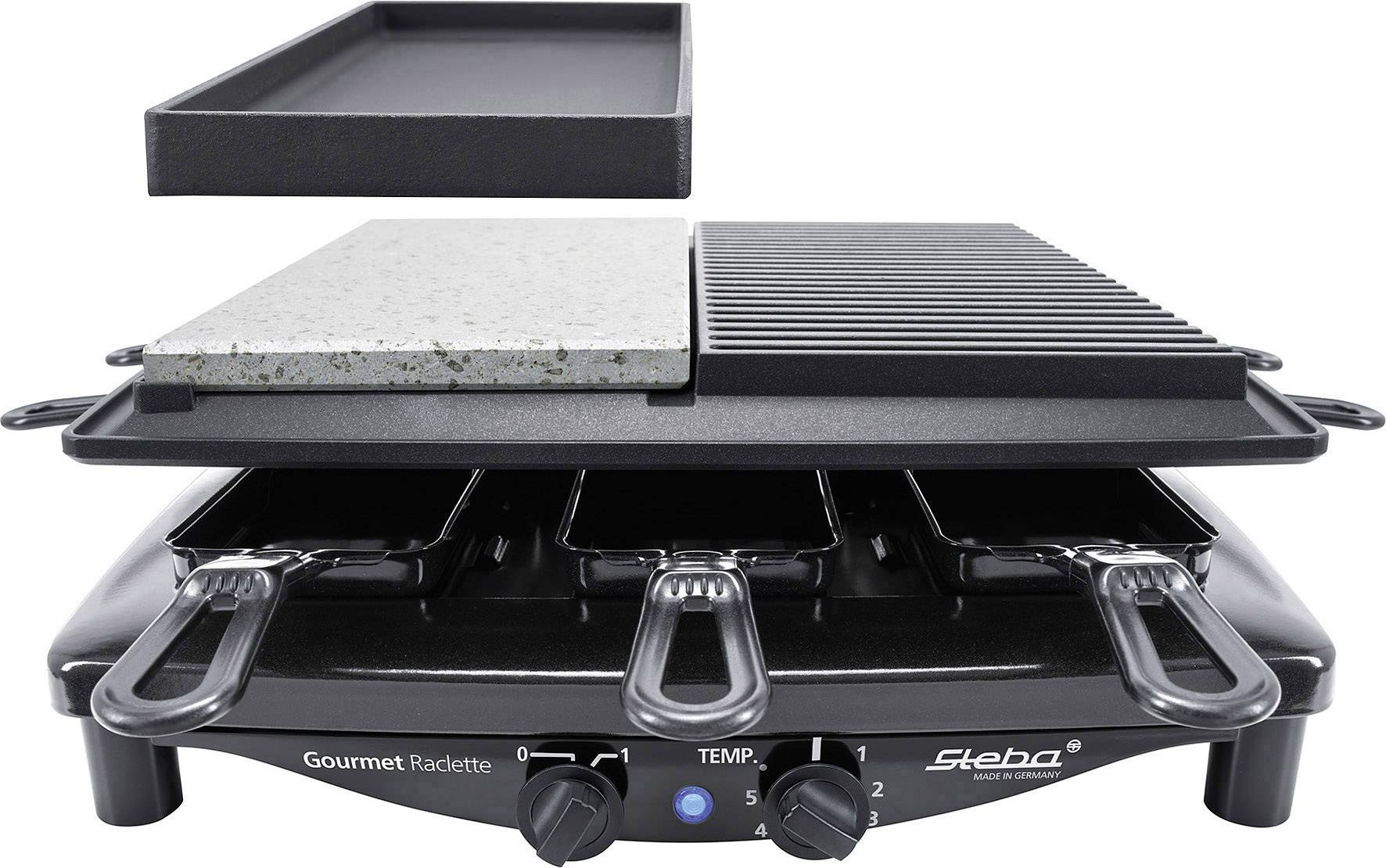 Steba RC 4 plus deluxe - Raclette/Grill/Heißer Stein-3