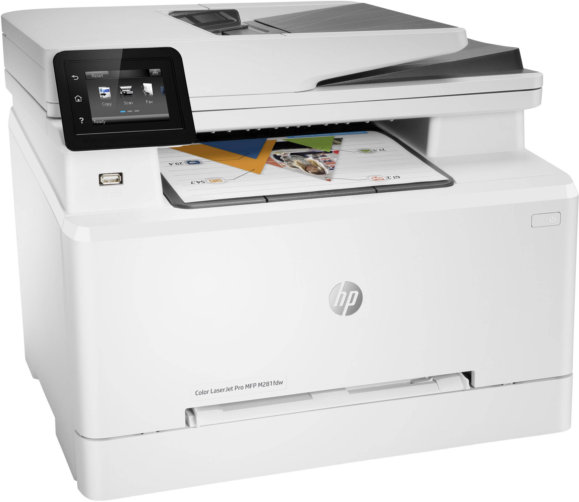Color LaserJet Pro MFP M 281 fdw Multifunktionsdrucker A4-6