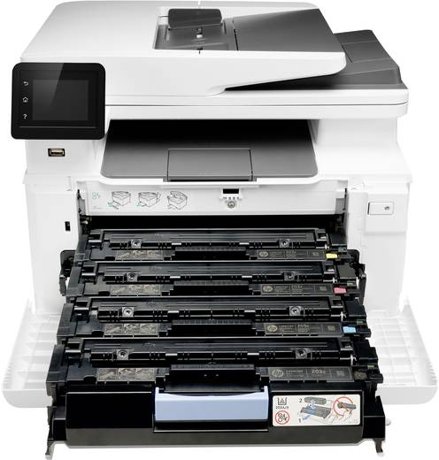 Hp Color Laserjet Pro Mfp M281fdw Bedienungsanleitung Deutsch HP Color LaserJet Pro MFP M281fdw Farblaser-Multifunktionsdrucker A4