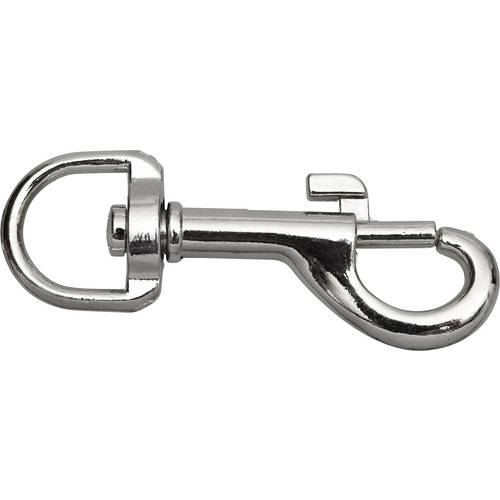 Thumbnail - SWG 680 154 751 80 Karabinerhaken mit Drehring (L x B) 52 mm x 11 mm
